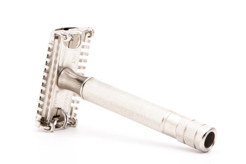 1930's Gillette Sheraton No.46 One-Piece Razor with Case and Blade Banks | Original Condition