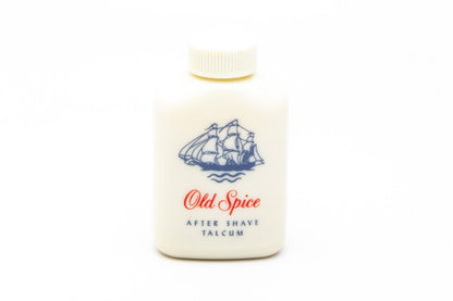 1950's Old Spice Talcum After Shave Talcum Powder