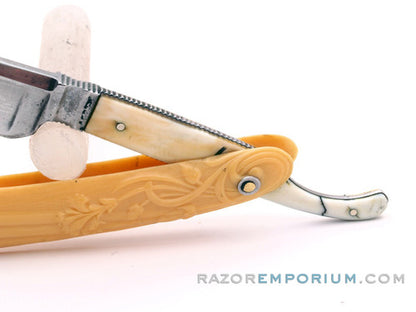 4/8" Wiss Best Vintage Straight Razor w/ Original Scales