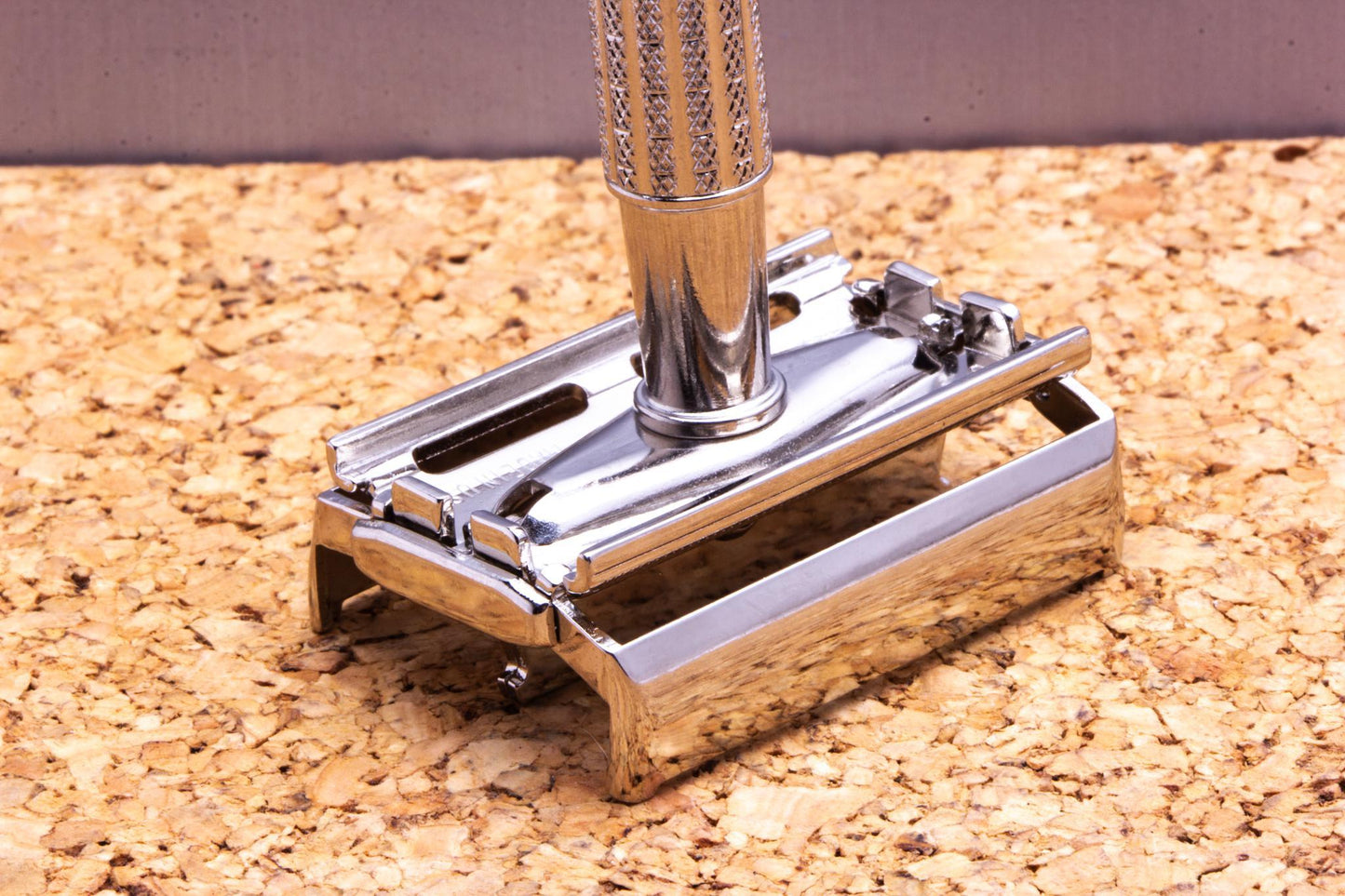 1959 E1 Gillette Flare Tip Super Speed Safety Razor  | Factory Nickel Revamp