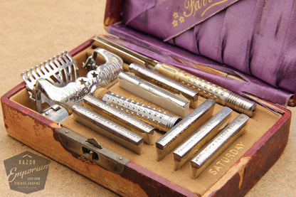 Kampfe Bros. 1900's Star Favorite 7 Day Model SE Safety Razor