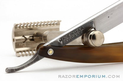 5/8" Red Imp 132 Straight Razor Made by Case USA