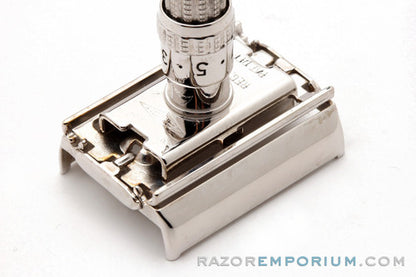 1966 Gillette L2 Slim Adjustable Safety Razor Rhodium Revamp