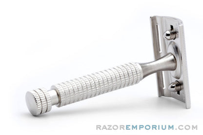 1950's Star Double Edge Safety Razor USA | Factory Nickel Revamp