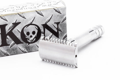 iKon Stainless Steel Standard Open Comb DE Razor - Original Production Run