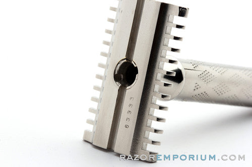 1930's Gillette New Deluxe Criterion Safety Razor Set | Factory Nickel Revamp
