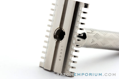 1930's Gillette New Deluxe Criterion Safety Razor Set | Factory Nickel Revamp