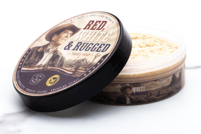 Strike Gold Shave | Red White & Rugged Shave Soap