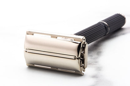 1973 T3 Gillette Super 109 Adjustable Double Edge Safety Razor | Factory Nickel Revamp