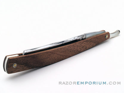 9/16" J.R. Torrey Cutlery Hollow Ground w/ Black Walnut Scales | Worchester, USA