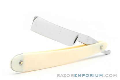9/16" Vintage Straight Razor | Bone Scales