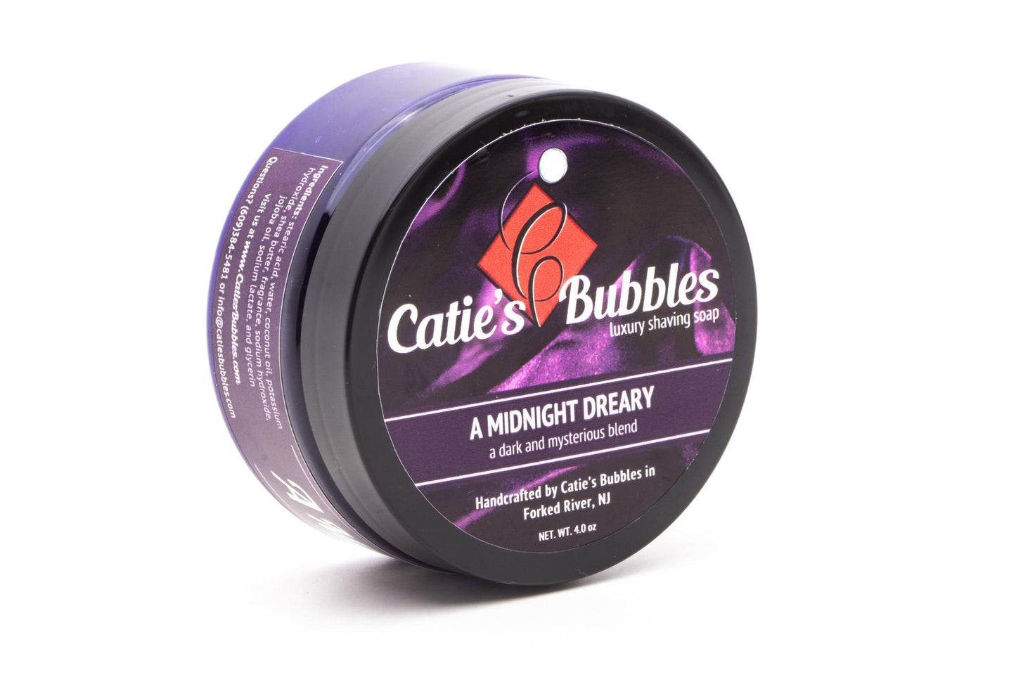 Catie's Bubbles |  A Midnight Dreary Shave Soap
