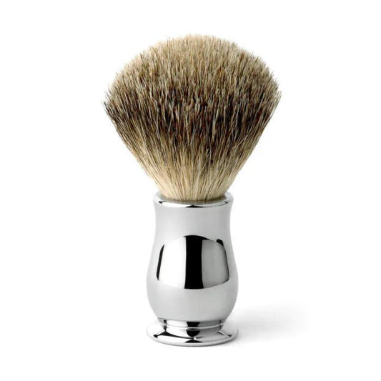 Edwin Jagger | Chatsworth Chrome Shaving Brush (Best badger)