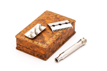 1920's Gillette Mayfair DeLuxe Safety Razor with Original Case | Made in England